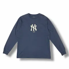 参考上代11000円 F.C.Real Bristol 21AW MLB TOUR L/S TEAM TEE ロングスリーブTシャツ カットソー エフシーレアルブリストル FCRB-212019 ネイビー L （10975M）のサムネイル