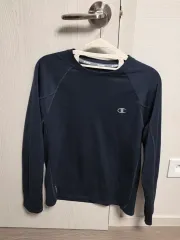チャンピオン Vapor 長袖Tシャツ ネイビー Champion
