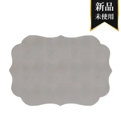 ランチョンマット リバーシブル 海外風 エレガント グレー ピンク 新品未使用 デコレーション 【新品・送料無料】