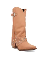 ディンゴ レディース シューズ ブーツ・レインブーツ スエード ブーツ レザー Dingo Womens Howdy Honey Suede Leather Boot Orange オレンジ