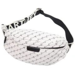 美品 ステラマッカートニー ホワイト ボディバッグ ウエストバッグ 白 0956 Stella McCartney
