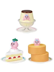 おぱんちゅうさぎ Yummy!スイーツマスコット　全３種セミコンプリートセット　プリン & ショートケーキ & バウムクーヘン 　リーフレット3枚付き