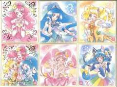 バンダイ プリキュア色紙ART 1弾/2498621 プリキュア色紙ART 全16種 セット