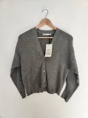 (新品タグ付き) ザラ クロップドカーディガン S