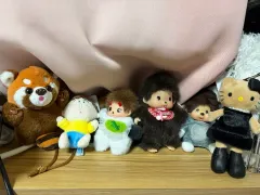 ハローキティ モンチッチ ぬいぐるみ キーホルダー ぬい