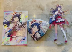 プロセカ x ピザハット 中国限定 缶バッジ カード キャラアクリル 3点セット　星乃一歌