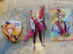 プロセカ x ピザハット 中国限定 缶バッジ、カード、キャラアクリル 3点セット　天馬司