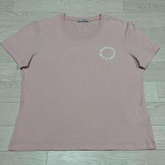 モンクレール 近年モデル Tシャツ ビッグロゴワッペン ピンク - メルカリ