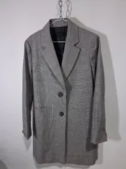 Ra Zu CHECK ロング 季節の変わり目 ジャケット