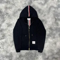 トム・ブラウン バッグ 白 3本線 WHO ジップアップ