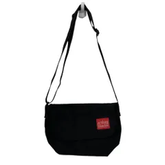 良品 Manhattan Portage マンハッタンポーテージ コーデュラナイロン メッセンジャーバッグ ショルダーバッグ ブラック メンズ レディース 古着 中古 USED