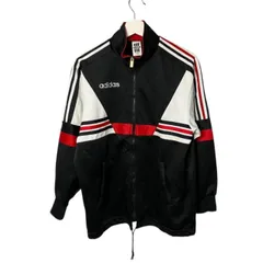 中古 Sサイズ【3営業日発送】 90's デサント製 adidas トラックジャケット ファイヤーバード 刺繍【沖縄県離島地域不可】