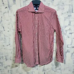 トミーヒルフィガー ストライプ 長袖 シャツ M
