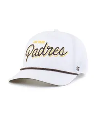 47 ブランド メンズ アクセサリー 帽子 47 Brand Mens White San Diego Padres Brrr Fairway Hitch Adjustable Hat White ホワイト