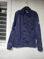 トミーヒルフィガー デニム ネイビー マウンテンパーカー ジャケット