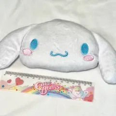 クラシック Sanrio シナモロール ポーチ FACE 顔 ぬいぐるみ キーホルダー