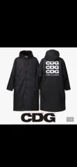 コム・デ・ギャルソン CDG ブラック コート ボア フリース コート