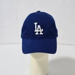 MLB LA ドジャーズ 刺繍 ベースボールキャップ ネイビー 帽子 free 1216