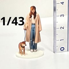 1/64 1/43 1/24 1/18 柴犬 犬 フィギュア4体 ミニチュア - メルカリ