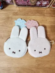 まとめ売り)ミッフィー うさぎ コインケース ピンク/白