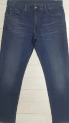 ユニクロジーン(ストレッチ加工) 薄い起毛大ジーン 33