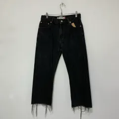リーバイス ブラックデニム Regular Fit 505 ヴィンテージ ブラックデニム 30インチ