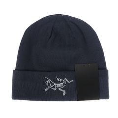 新品】ARCTERYX アークテリクス ビーニー ネイビー 紺 サイズ:FREE