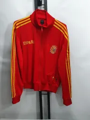 adidas アディダス スペイン トラックジャージ 06-08 ジャージ レッド xl