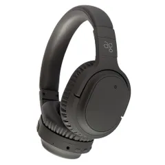 ag WHP01K 【AG-WHP01K】 ワイヤレス ヘッドホン Bluetooth ノイズキャンセリング ノイキャン ANC マイク付き（ダークグレー）