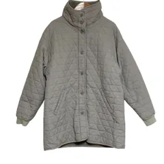 美品 FREAK'S STORE フリークスストア リバーシブル キルティングジャケット サイズF グレー レディース 古着 中古 USEDのサムネイル