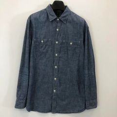 ユニクロ シャンブレーシャツ XL