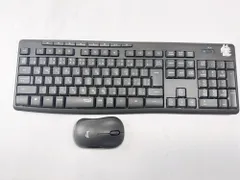 【HY】【美品】Logicool ロジクール MK295GP ワイヤレス キーボード マウスセット SilentTouch 静音 2.4GHz USBレシーバー フルサイズ 日本語配列 Unifying非対応[送料無料(一部地域を除く)]
