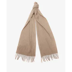 バブアー レディース アクセサリー マフラー・ストール・スカーフ ウール Barbour Lambswool Woven Scarf Oatmeal オートミール