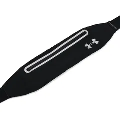 アンダーアーマー レディース バッグ ボディバッグ・ウエストポーチ Under Armour Flex Speedpocket Run Belt BlackReflect ブラック