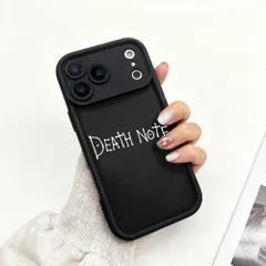 ブラック デスノート ロゴ スマホケース カフェ ユニセックス おしゃれ ファッション ハードシェル メンズ レディース 携帯電話保護カバー 防水 防塵 耐衝撃 指紋防止