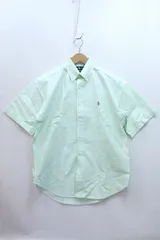 【224063】RALPH LAUREN ラルフローレン  BLAKE ブレイク ボタンダウン 半袖シャツ メンズ  S グリーン