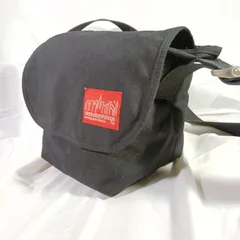 【定番】マンハッタンポーテージ メッセンジャーバッグ 黒 ショルダーバッグ ナイロン Manhattan Portage メンズ レディース 軽量 丈夫 通学 サブバッグ 鞄 使用感あり
