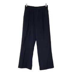 美品 23AW JOURNAL STANDARD relume ジャーナルスタンダードレリューム スムースフレアタックパンツ サイズ38 ネイビー レディース 古着 中古 USED