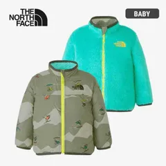 ザ・ノース・フェイス ノベルティリバーシブルコージージャケット キッズ ベビー 男の子 アウター NYB82348 アパレル 長袖 上着 羽織 ダウンジャケット 赤ちゃん はっ水加工 静電ケア 子供服 [230927]