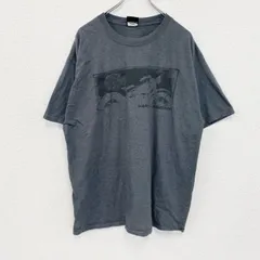 古着 used　HARLEY DAVIDSON　ハーレーダビッドソン　半袖プリントTシャツ　灰　グレー　XLサイズ