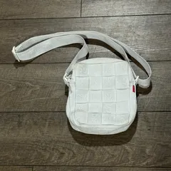 国内正規 Supreme 23SS Woven Shoulder Bag ウーブンショルダーバッグ ミニバッグ カバン シュプリーム ホワイト F （1813M）のサムネイル