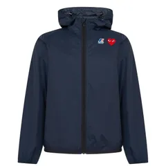 【送料無料】 コム・デ・ギャルソン メンズ ジャケット・ブルゾン アウター X KWay Full Zip Jacket Navyのサムネイル