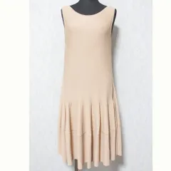 良品 DAISY LIN For FOXEY デイジーリン フォクシー スリーブレス ドレス ワンピース 31941 サイズ38 テラコッタ レディース 古着 中古 USED