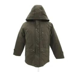 ハッシュパピー Hush Puppies 中綿コート ミドル丈 L 茶 ブラウン 無地 フード付き /MA10 ■ECB002のサムネイル