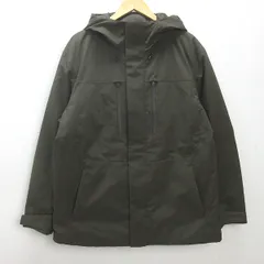 t■2025AW■ユニクロ/UNIQLO ハイブリッドダウンパーカジャケット■カーキ【メンズXL】men's/4【中古】