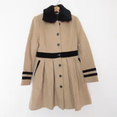 美品 Loveless ラブレス フレア ドレスコート 34 ベージュ レディース 古着 中古 USEDのサムネイル