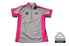 【6月末限定セール】カッパゴルフ Kappa GOLF 中古 ハーフジップ半袖シャツ KG112SS20 メンズゴルフウェア M