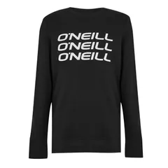 オニール メンズ アウター パーカー・スウェット スウェット シャツ ロゴ ONeill Logo Stack Sweatshirt Mens Black Out ブラックのサムネイル