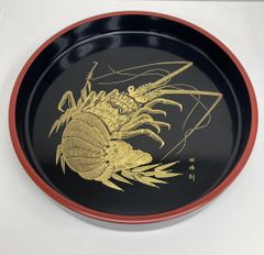 新品未使用　鳥毛 清 作 沈金 金魚漆器 菓子器 新品未使用 鳥毛 清 作 沈金 金魚漆器 菓子器 - メルカリ