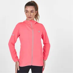 カリマー レディース アウター ジャケット・ブルゾン スタンドネック ジャケット Karrimor Funnel Neck Run Jacket Womens Pink ピンクのサムネイル